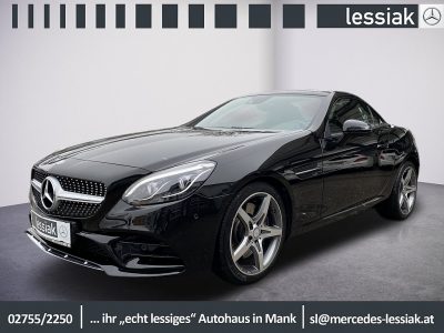 Mercedes-Benz SLC 200 Aut. | AMG | Leder | Airscarf | ILS-Scheinwerfer mit Fernlichtassistent | Parkpaket | Navigation bei Autohaus Lessiak in 